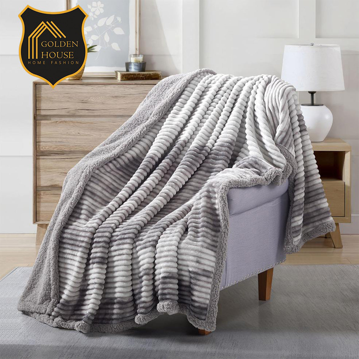 Tv Blanket Rabbit Golden House