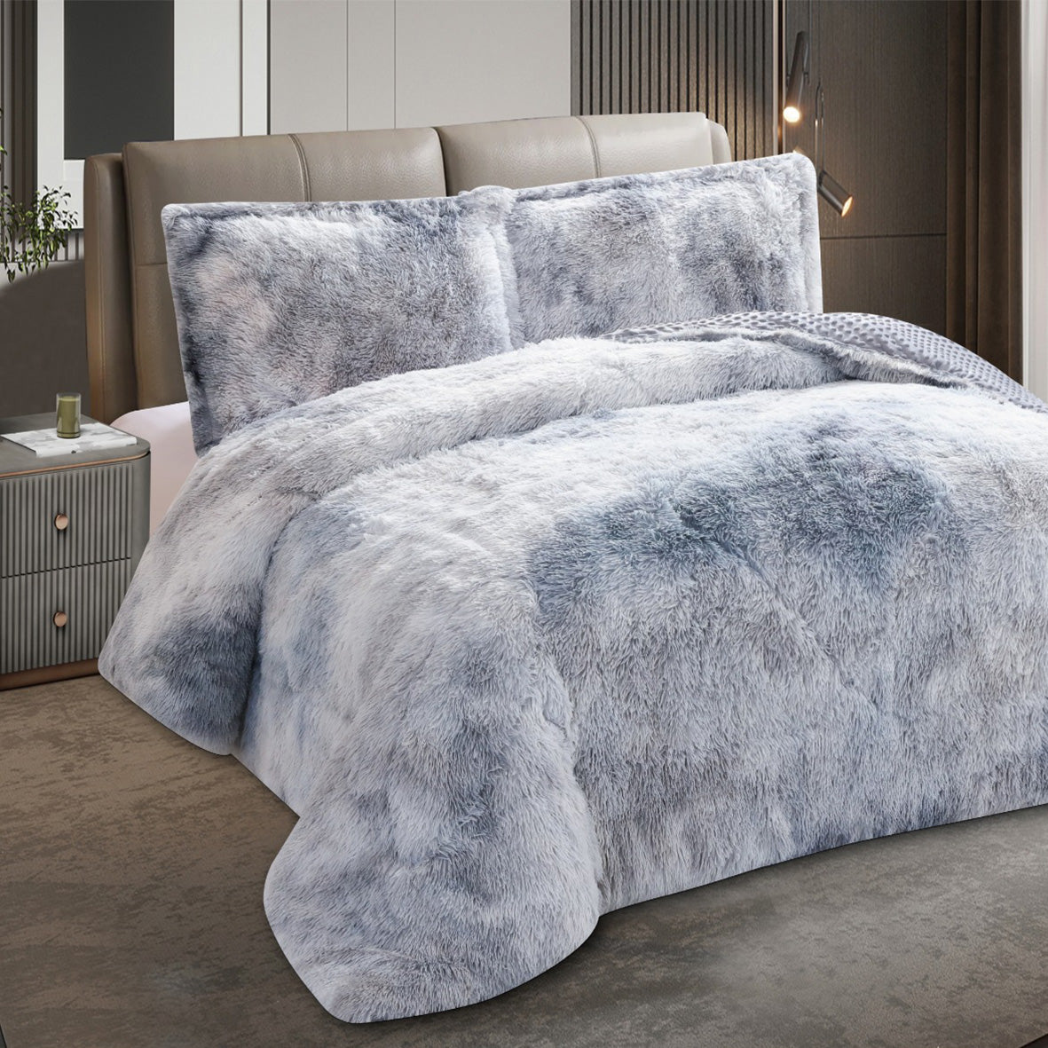 Winter Coverlet Shaggy – Available in Two Sizes