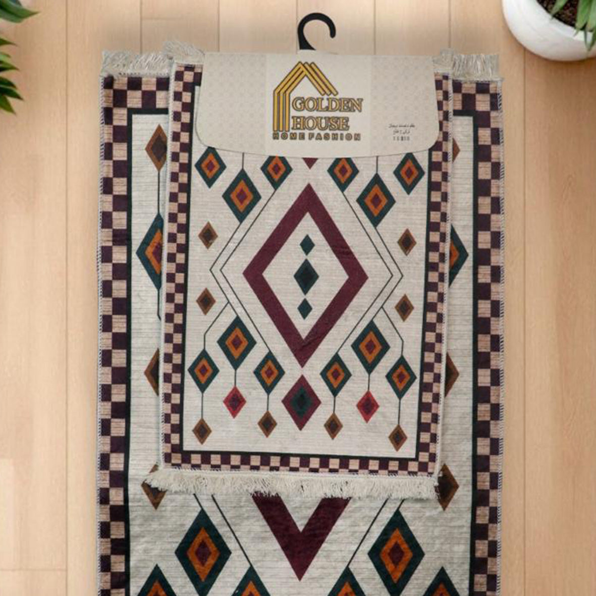 Golden House - carpet 2 Pcs