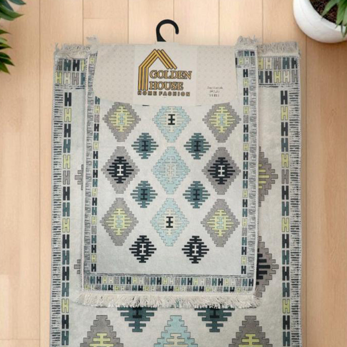 Golden House - carpet 2 Pcs