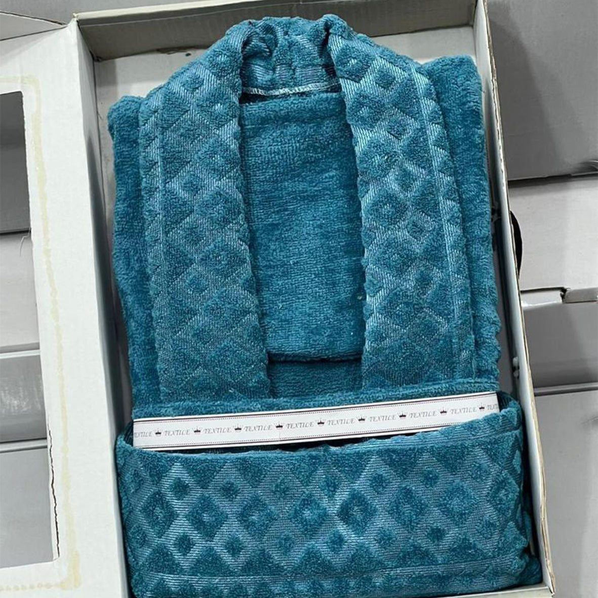 Luxury Bathrobe Towel Set – 4 Pieces