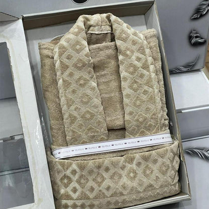 Luxury Bathrobe Towel Set – 4 Pieces