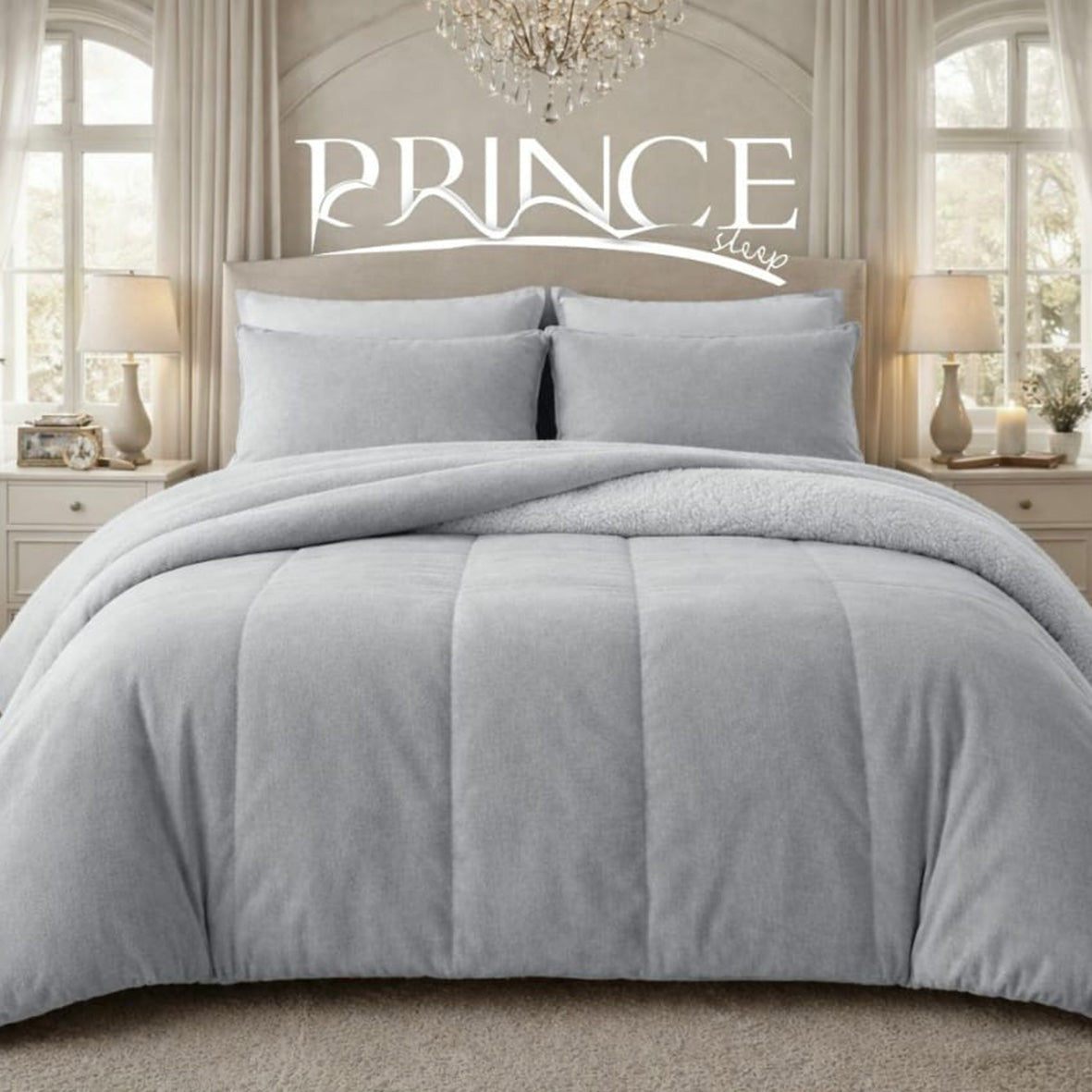 Duvet Cover Set (Mohair) – Available in two Sizes