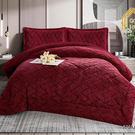 Winter coverlet mohair fur double face – Available in Two Sizes