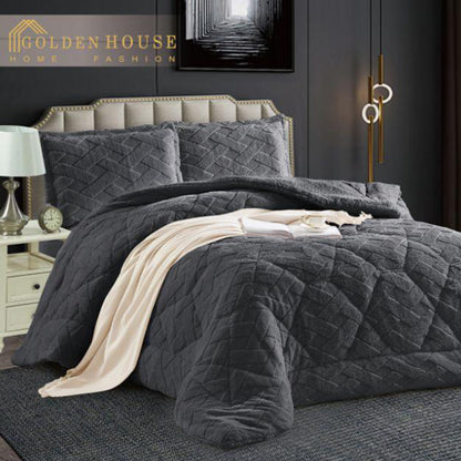 Winter coverlet mohair fur double face – Available in Two Sizes