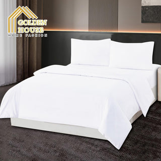 Microfiber Bridal Duvet Set – White