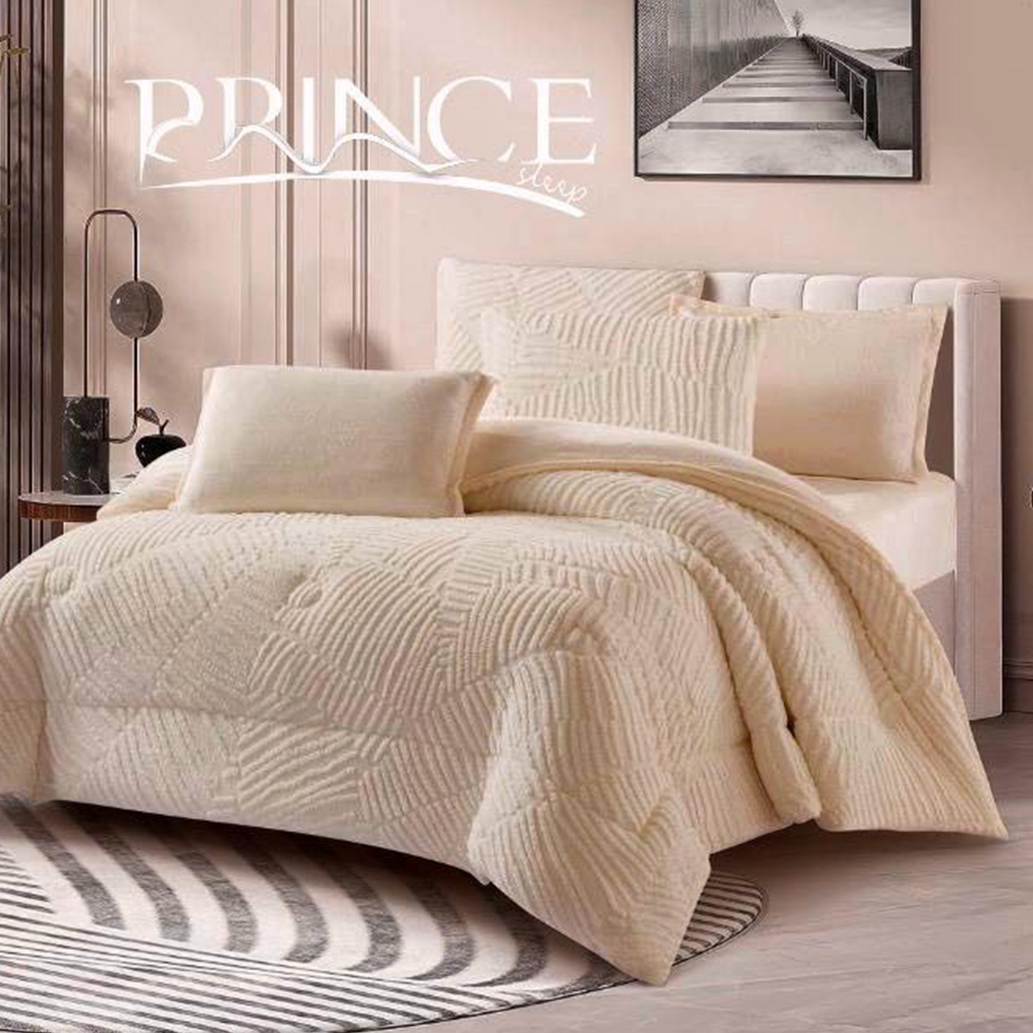 كوفرلي شتوي موهير فاخر متوفر بمقاسين مفرد ونص 2 قطع / كينغ 3 قطع – Winter Mohair Coverlet