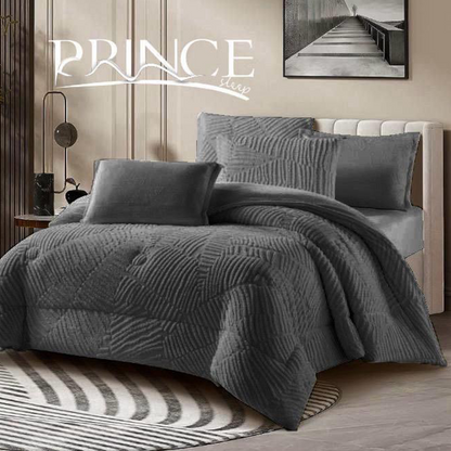 كوفرلي شتوي موهير فاخر متوفر بمقاسين مفرد ونص 2 قطع / كينغ 3 قطع – Winter Mohair Coverlet