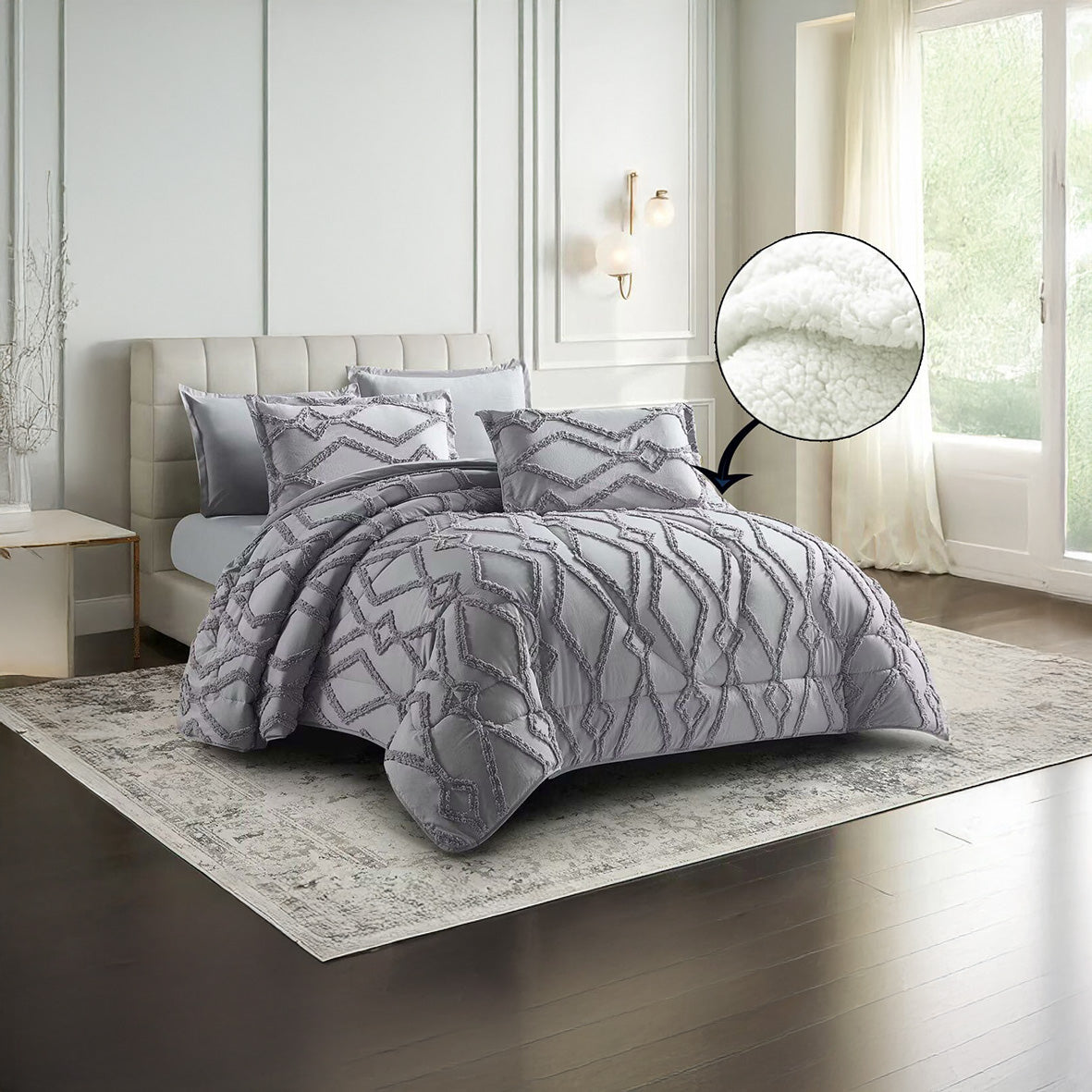 Coverlet Mohair Fur – King & Single Half | 6 Colors