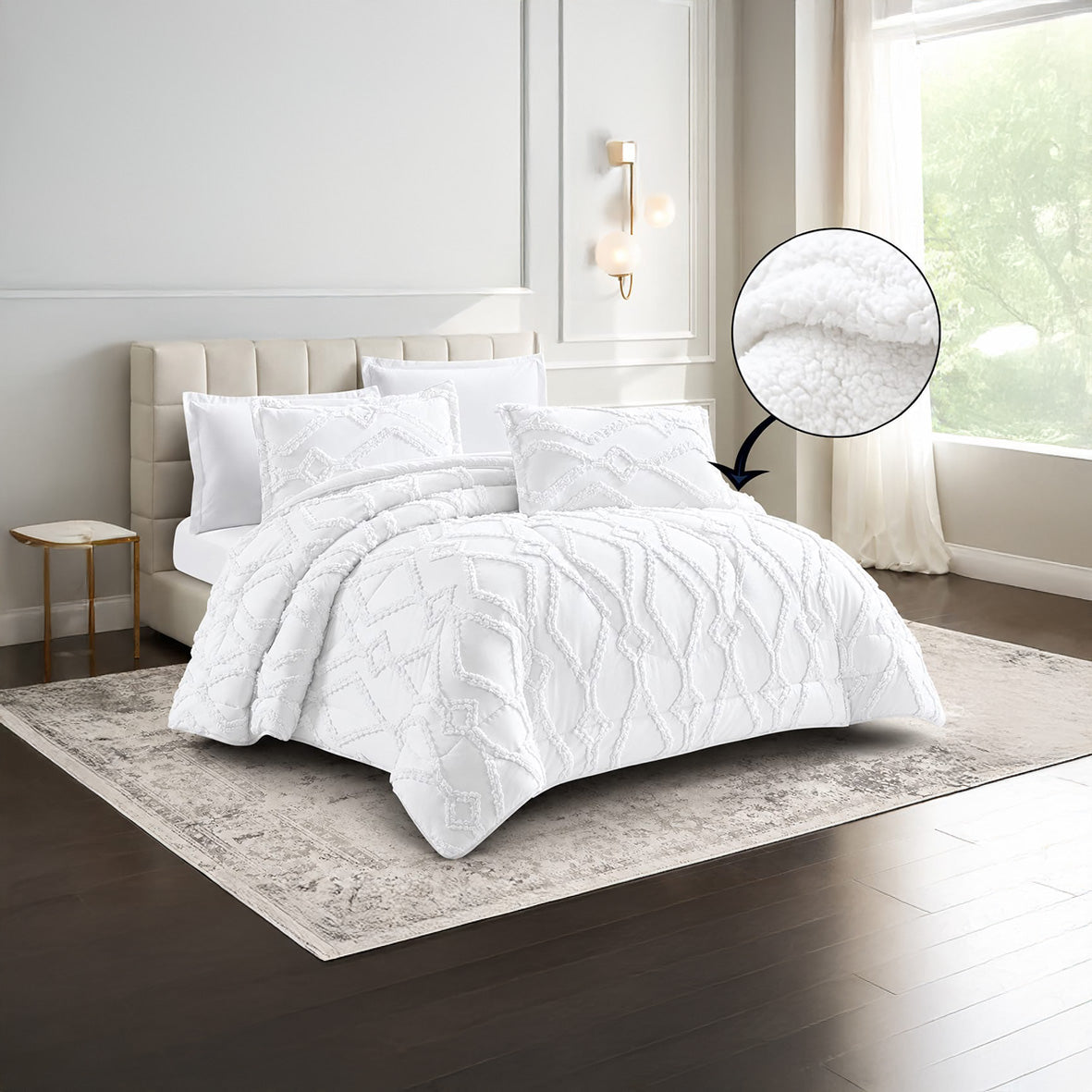 Coverlet Mohair Fur – King & Single Half | 6 Colors