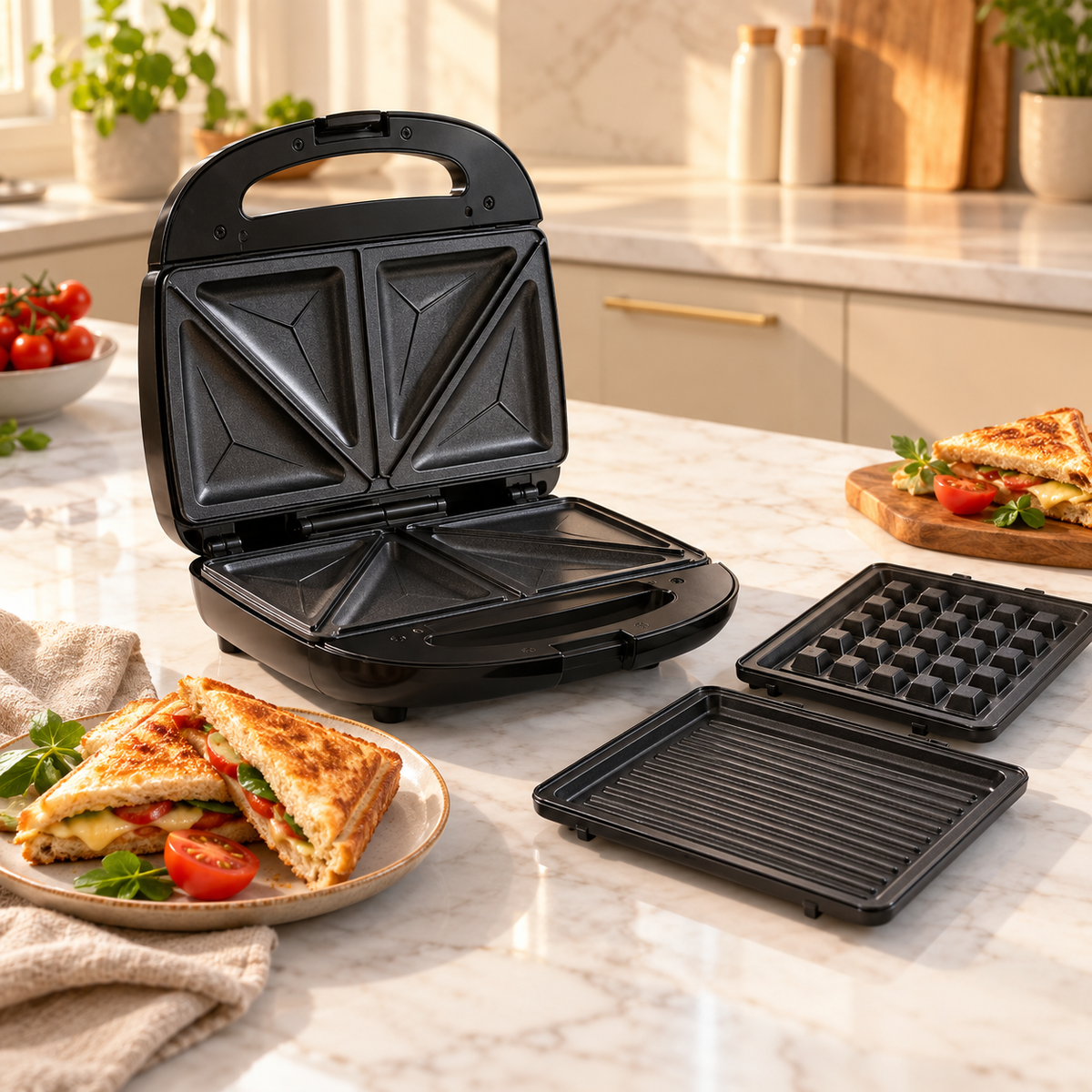 Dorsch Sandwich Maker SM-30 DH-07610 lifestyle image