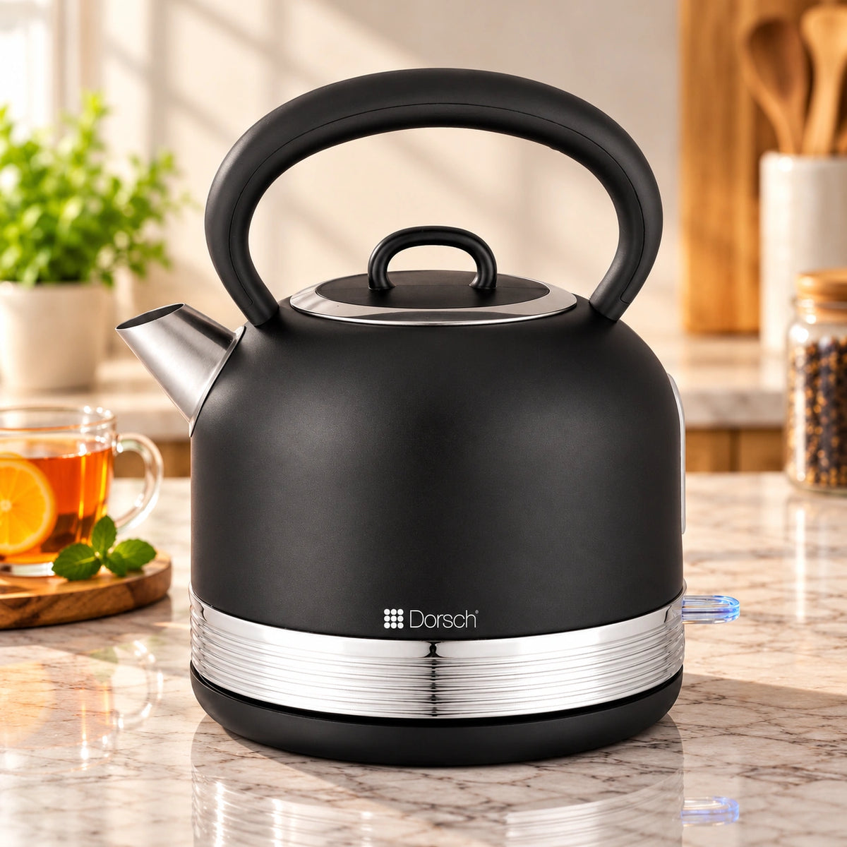 Electric Kettle Dorsch EK-38 – 1.7L | DH-07313 — warm lifestyle product photo