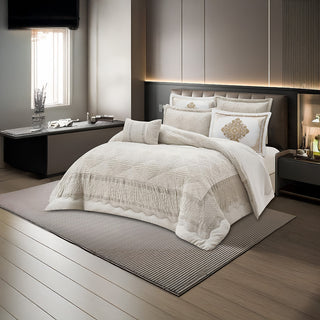 Coverlet Luxury Rabbit Fur Set – King Size