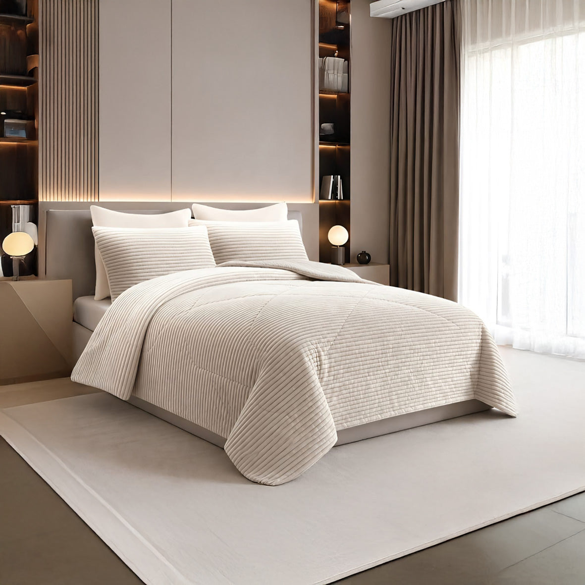 Coverlet Mohair Fur – King & Single Half | 9 Colors