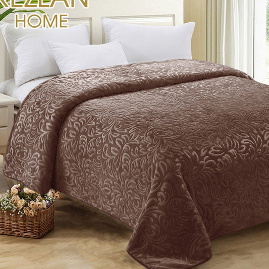 Mohair Winter Blanket Single Half 180×240 cm – Soft, warm, and lightweight mohair blanket for winter comfort – Online Souks Lebanon