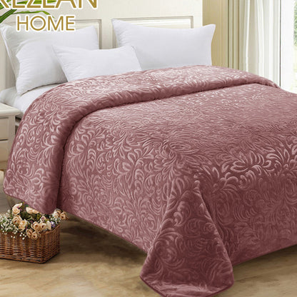 Mohair Winter Blanket Single Half 180×240 cm – Soft, warm, and lightweight mohair blanket for winter comfort – Online Souks Lebanon