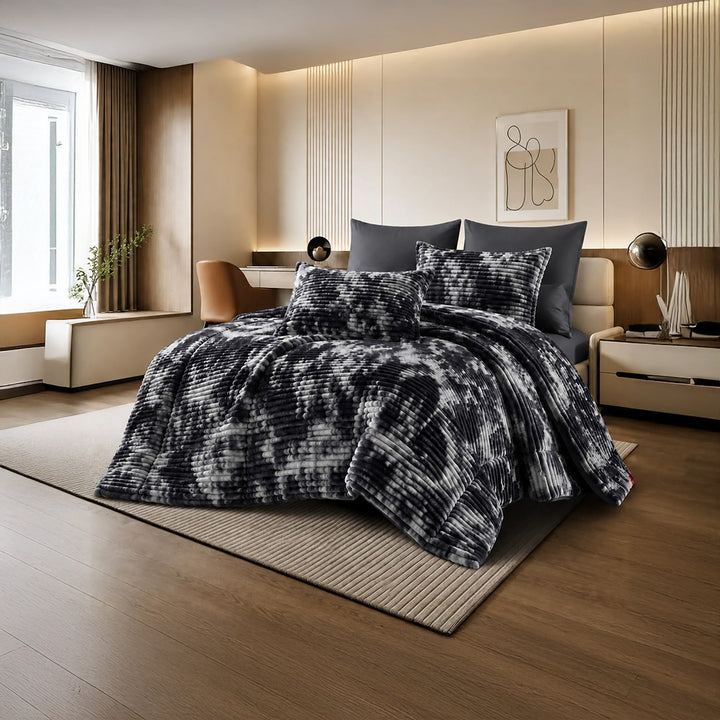 Coverlet Mohair Fur Available in King & Single Half | 5 Colors