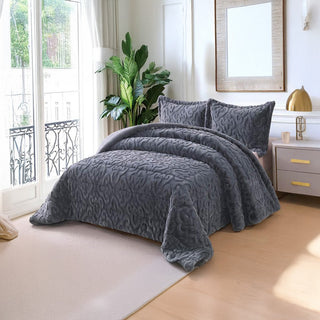 Coverlet Rabbit Fur – King Size | 8 Colors