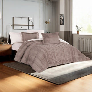 Coverlet Rabbit Fur – King & Single Half | 5 Colors