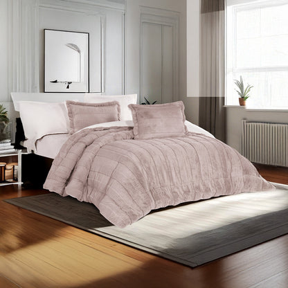 Coverlet Rabbit Fur – King & Single Half | 5 Colors