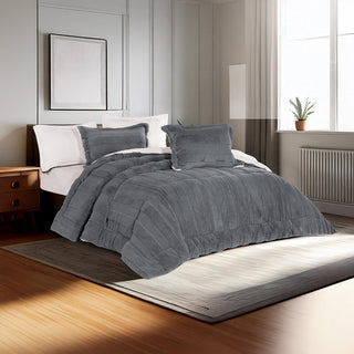 Coverlet Rabbit Fur – King & Single Half | 5 Colors