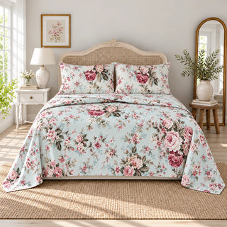 Bed Set Cotton 100% – Garden Roses
