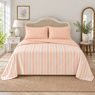 Bed Set Cotton 100% – Stripes & Dots