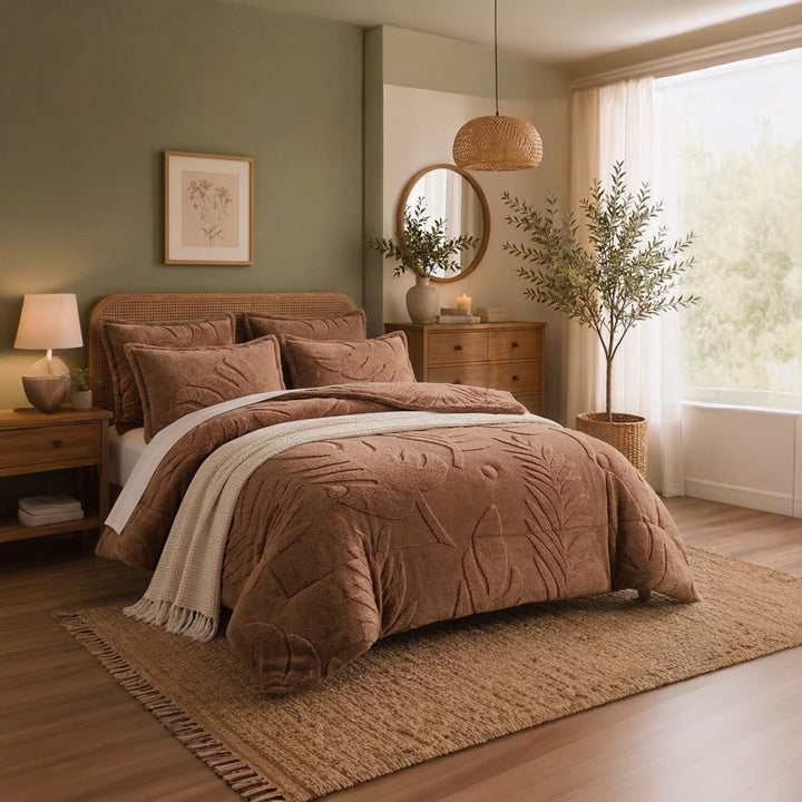 Coverlet Mohair Fur Available in King & Single Half | 9 Colors