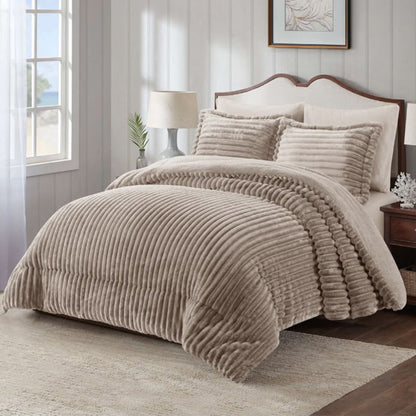 Winter Coverlet Fur – Available in 2 Sizes: King Size (3Pcs) & Single Half (2Pcs) – {14 Colors Available}