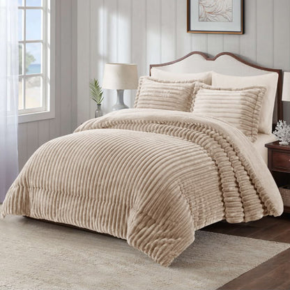 Winter Coverlet Fur – Available in 2 Sizes: King Size (3Pcs) & Single Half (2Pcs) – {14 Colors Available}