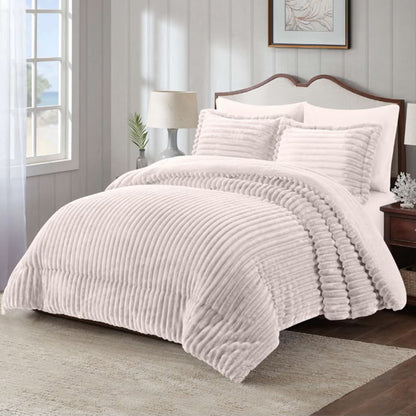 Winter Coverlet Fur – Available in 2 Sizes: King Size (3Pcs) & Single Half (2Pcs) – {14 Colors Available}
