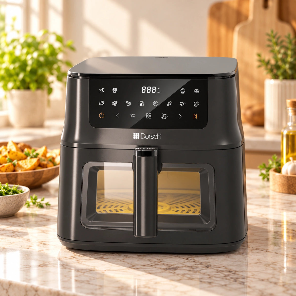 XL Air Fryer Dorsch AF-610 – 10L | DH-07813 — warm lifestyle product photo